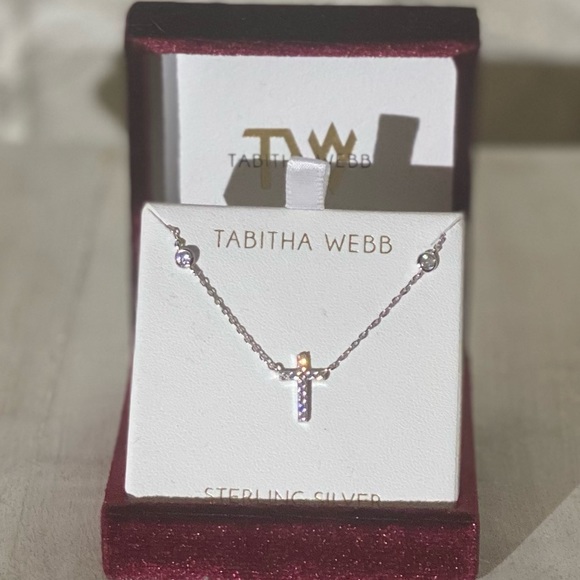 Tabitha Webb Cross Necklace 